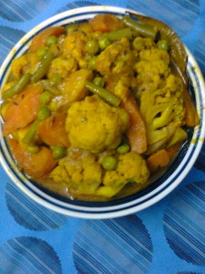 Mixed Veg Korma