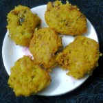 Rice Fritters / Rice Pakora / Rice Boda