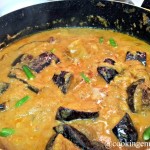 Eggplant Curry/Brinjal Gravy/Bengali Beguner Kalia.