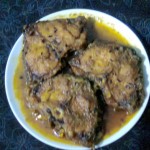 Shahi Fish Curry/Rui Macher Kalia/Spicy Fish Gravy