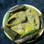 Hilsha Fish With Eggplant/Illish Brinjal Gravy/Illish–Begun