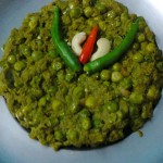 Green Curry With Peas /Healthy Peas Gravy/Karaishuntir Curry