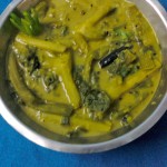 Lentil with Leaves, Shoots And Stems Of Bottle Gourd / Bengali Lau Shaker Dal