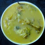 Golden Lentils (Moong Dal) With Fish Head / Bengali Recipe –  Moong Daler Murighanto.