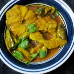 Delicious Gravy Of Aar Fish With Eggplant / Begun  –  Aar Mach