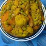 Tasty And Healthy Side Dish  –  Vegetable Korma Recipe
