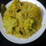 Cauliflower Pulao In Pressure Cooker/Quick And Easy Fulkopir Pulao