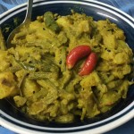 Vegetarian Side Dish  –  Tender Drumstick Curry/Bengali Recipe  –  Loti Sojner Torkari