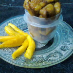Sweet Fritters with Ripe Mangoes / Aamer Bora