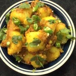 Veg. Side Dish For Roti/Paratha&ndash;Veg. Potato Curry.