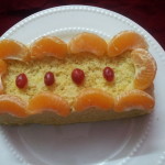 Microwave Fresh Orange Cake.