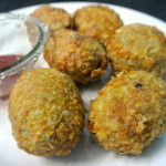 Party Snacks  –  Cheese stuffed Potato Roll/Ball