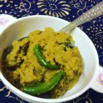 Bengali Recipe —-Mashed Taro Root/Kochu Bata