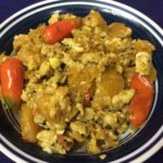 Quick Side Dish— Pumpkin With Egg.