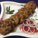 Healthy Snacks—Vegetables Kabab With Winter Vegetables.